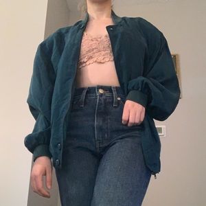 100% silk vintage jacket